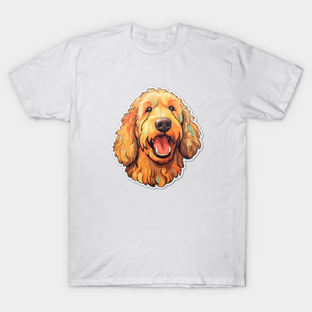 Doodle Love - Adorable Goldendoodle Design T-Shirt by InTrendSick
